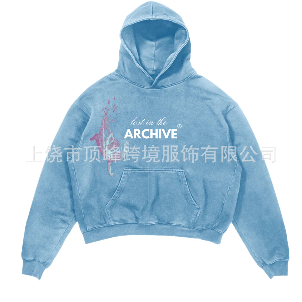 European and American foreign trade cross-border 2023 autumn and winter new European and American cross-border animal landscape print raglan long sleeves - Image 3
