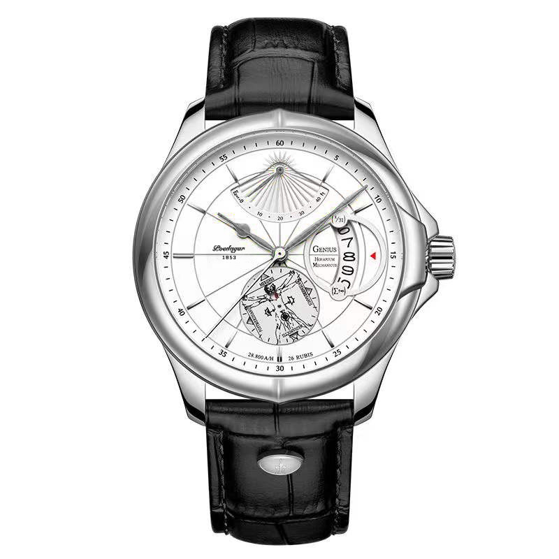 Swiss brand waterproof men's watch ultra-thin calendar quartz watch - Image 6