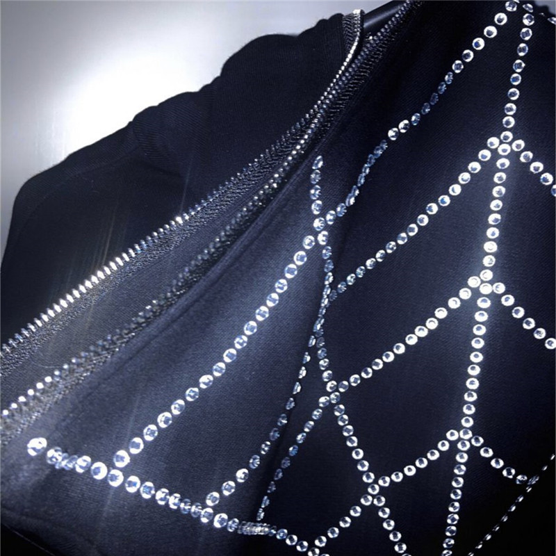 Trend ins autumn and winter new dark retro print plus velvet sweater male and female students loose hoodie jacket - Image 6