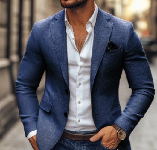 Cross-border foreign trade hot-selling spring and autumn new digital printing plaid men's casual suits and casual jackets - Image 25