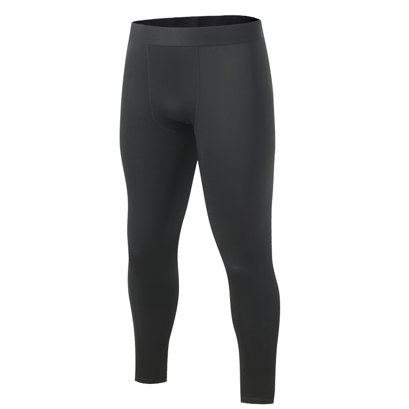 Sports leggings men's summer basketball fitness pants running training quick-drying breathable track and field elastic bottoming trousers - Image 4
