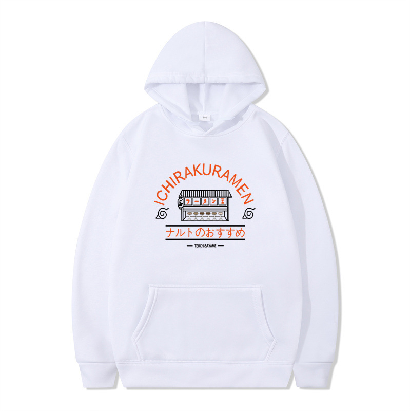 Naruto anime series naruto whirlpool naruto ramen shop printed autumn and winter hooded sweatshirt for men and women - Image 21