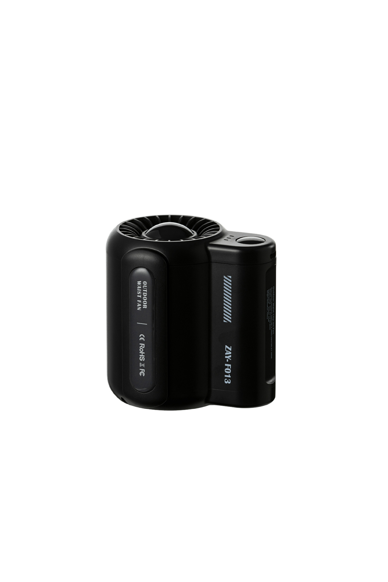 Cross-border new waist-mounted fan strong wind usb charging lazy outdoor waist-mounted portable leafless waist-mounted fan - Image 5