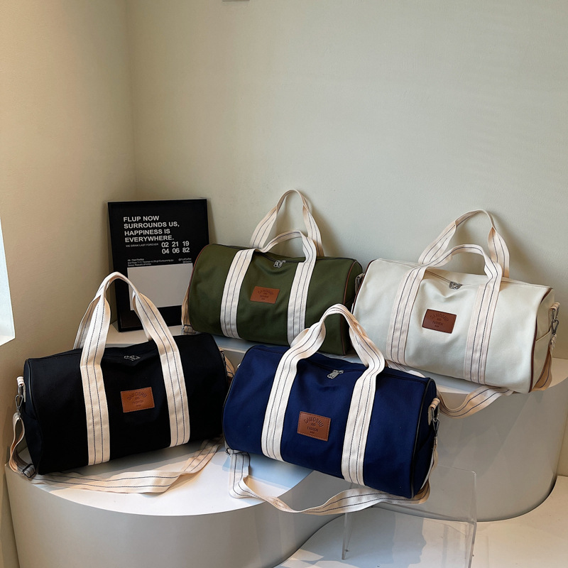 women's travel bag large capacity luggage bag maternity bag storage bag sports fitness bag short-distance portable shoulder crossbody bag - Image 3