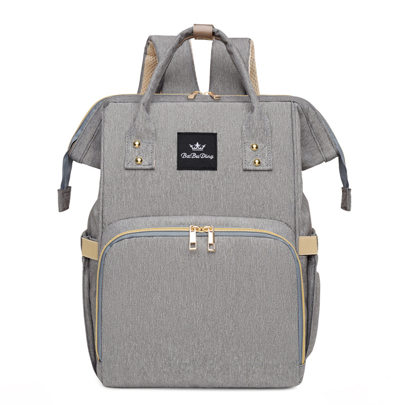 New Mummy Backpack Large Capacity Contrast Color Harajuku Style Backpack Casual Travel Single Shoulder Portable Crossbody Bag - Image 6