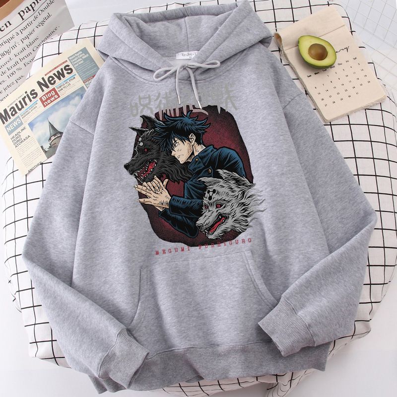 Men's Hoodies Japanese Anime Jujutsu Kaisen Hoodie Yuji Itad - Image 15