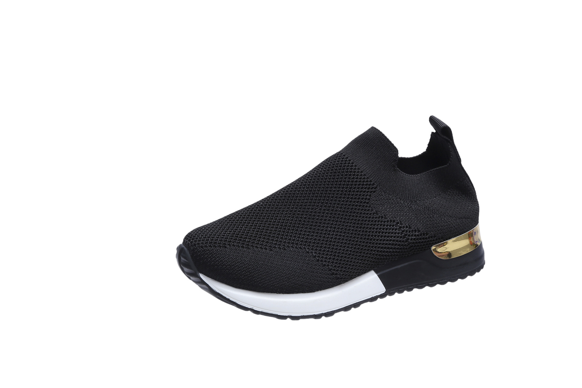 2022 Spring New Large Size Foreign Trade Women's Shoes Casual Sports Style Color Matching Sequins Lightweight Breathable Slip-on Shoes for Women - Image 8