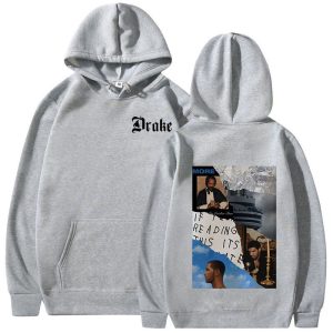 Rapper Drake Music Album Cover Graphic Hoodies Men's Fas hio