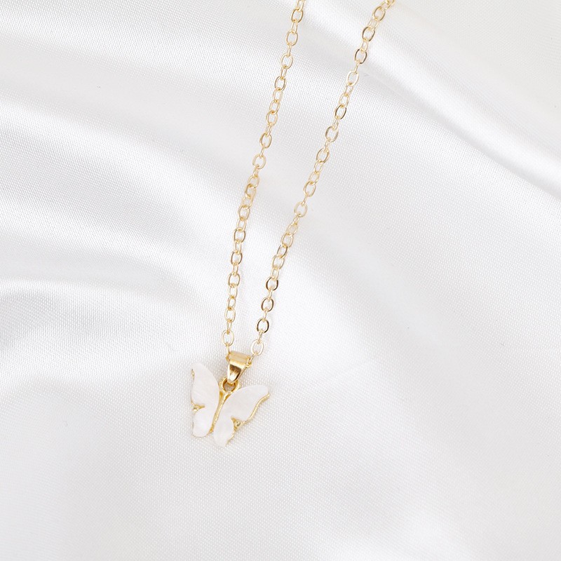 Superbly sparkling diamond butterfly necklace for women, a sophisticated and elegant clavicle chain, sweet and dazzling, fashionable and stylish choker. - Image 49