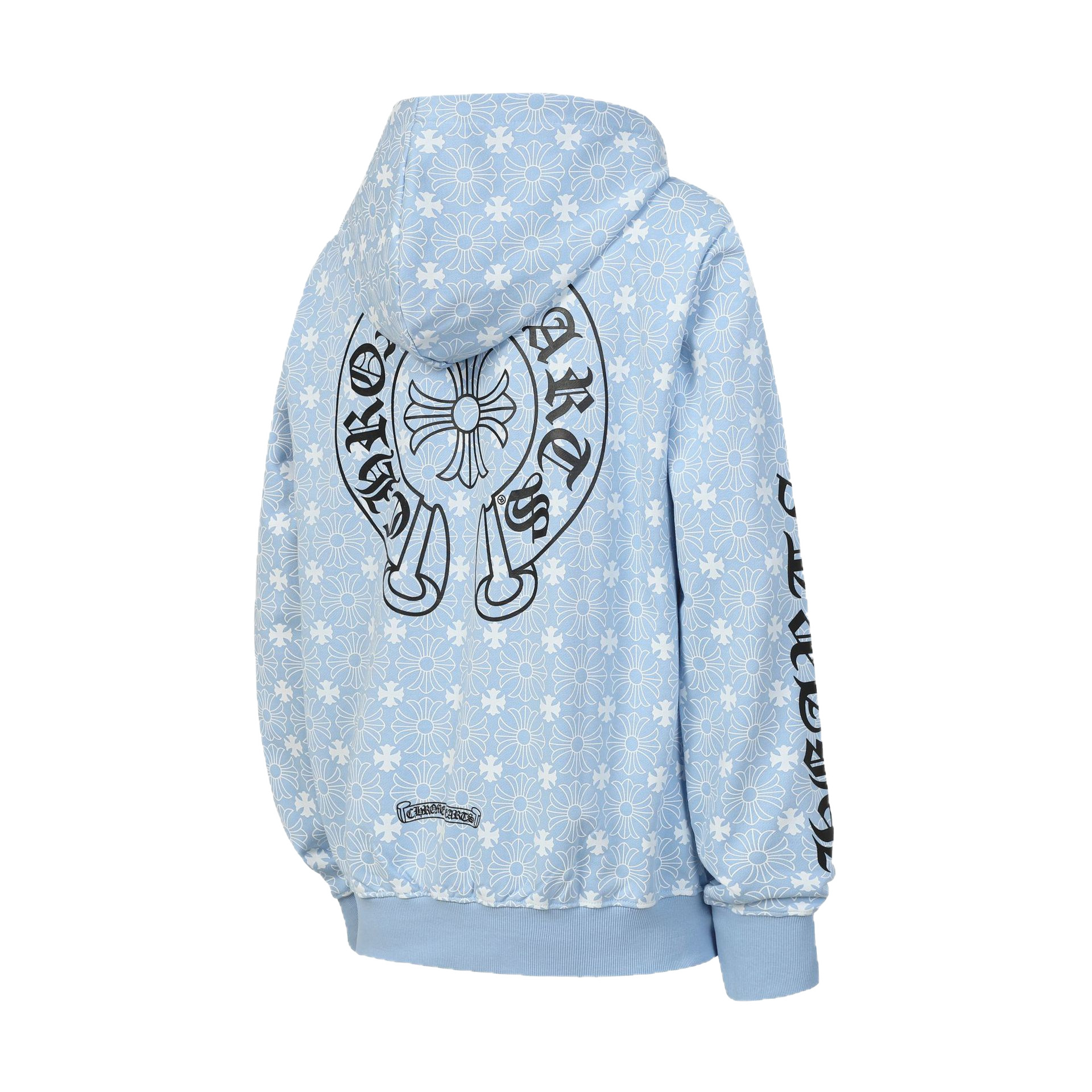 New cross-border Croxin men's pure cotton terry cloth couple embroidered high-quality hooded sweatshirt zip-up jacket - Image 5