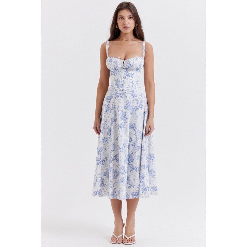 Women's Solid-Color Suspender Dress - Image 2