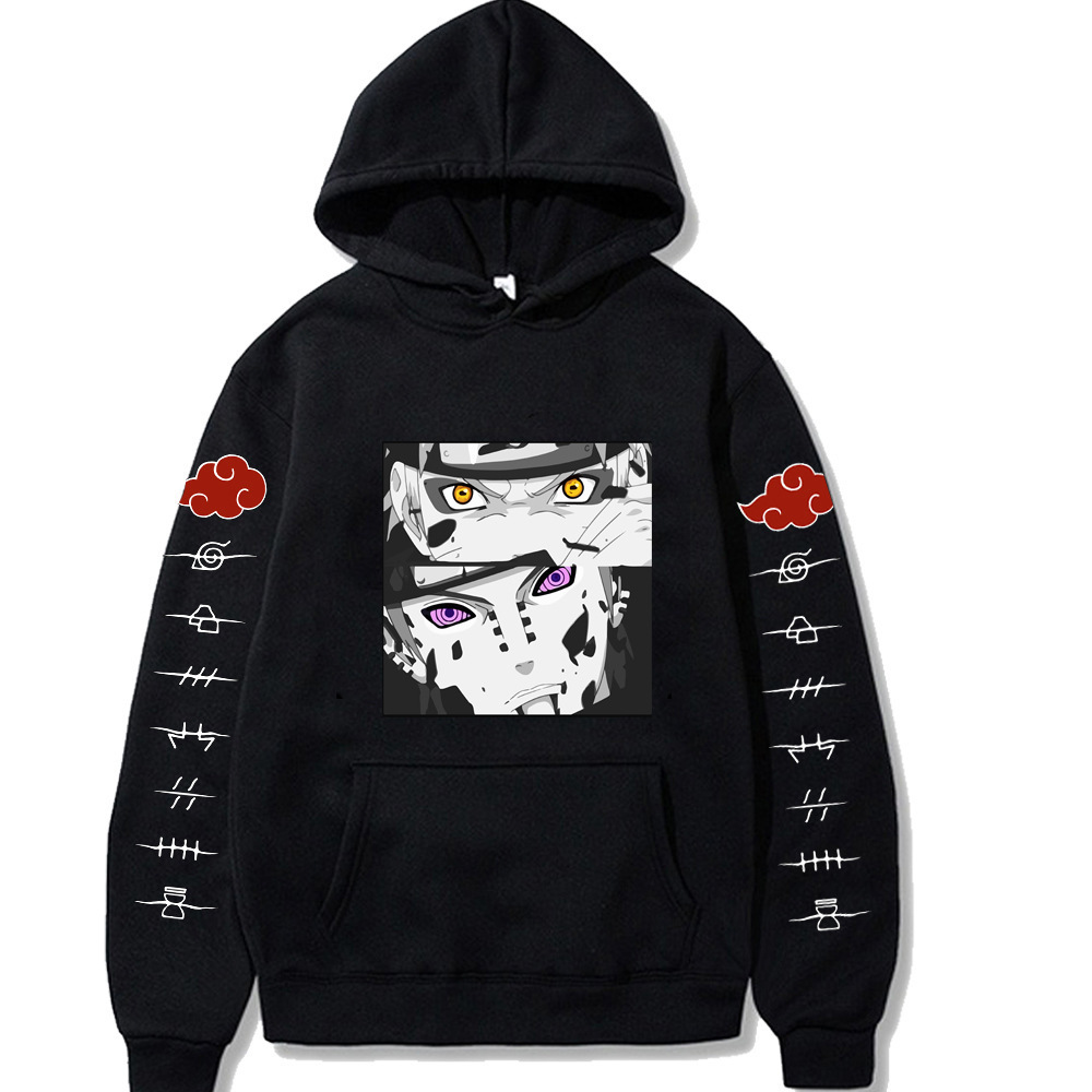 Naruto new printed logo hoodies-2 roles - Image 6