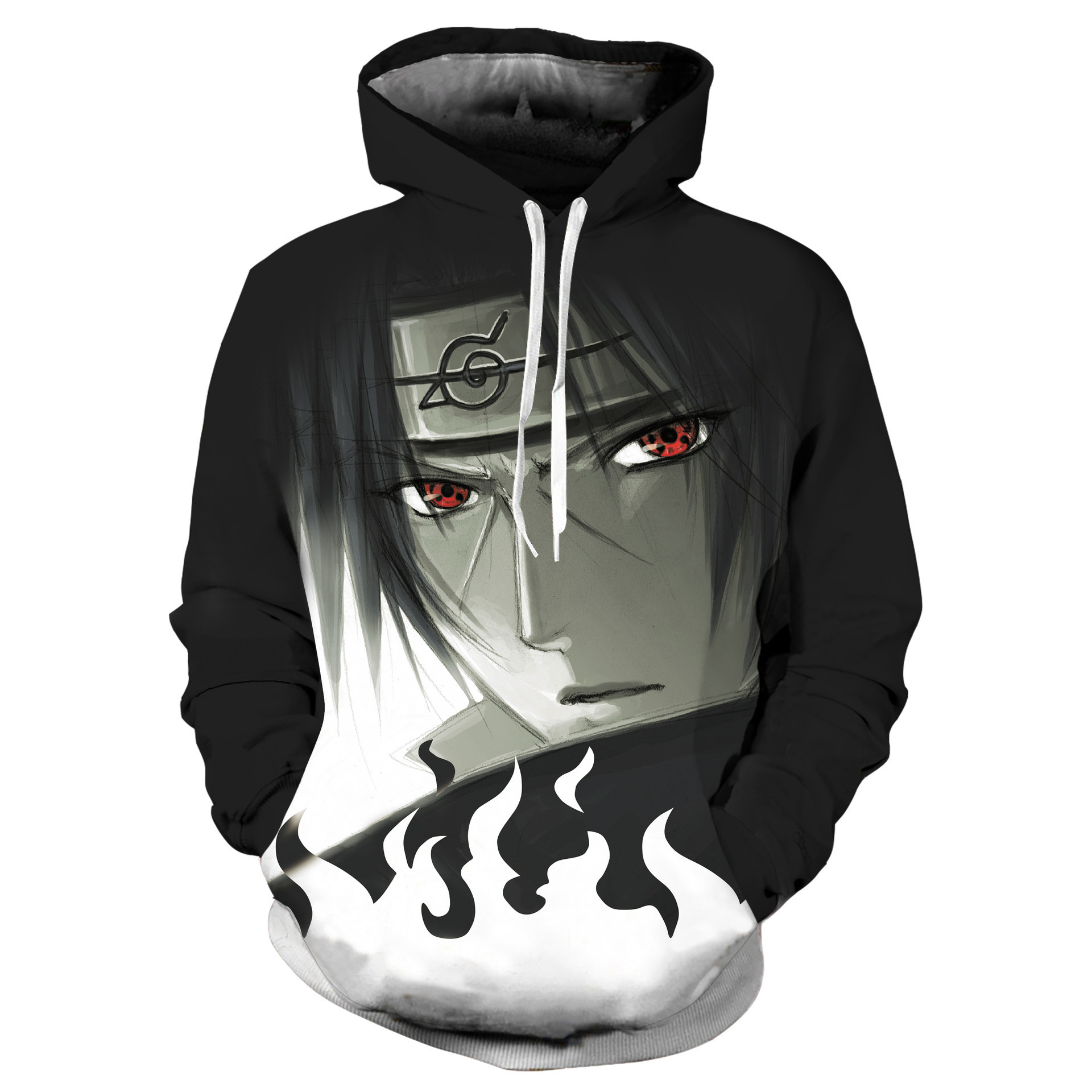 Naruto series anime character costume cosplay 3D printed floral sweatshirt for men and women hoodie hoodie men's sweatshirt - Image 12