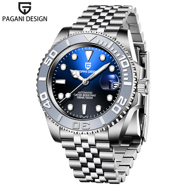 PAGANI DESIGN Bojiani fully automatic mechanical men's watch luminous waterproof men's fashion watch 1651 - Image 21