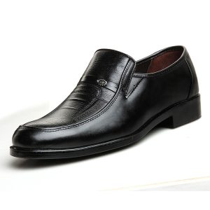 Autumn new men's business dress leather shoes work work office men's round toe leather shoes stall shoes wholesale