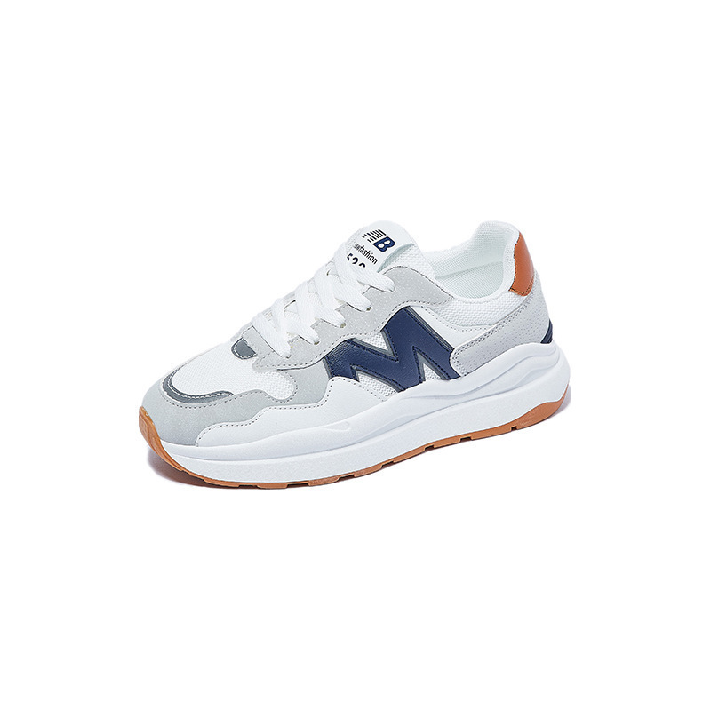 Korean version of dad https://detail.1688.com/offer/742973245799.html for women 2023 autumn new breathable student sports shoes for women thick sole heightening women's casual trendy shoes - Image 2