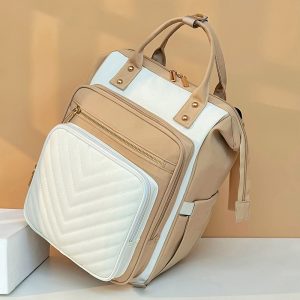 Mommy bag European and American style high quality Oxford cloth portable mother and baby bag outdoor travel multi-pocket large size mommy bag