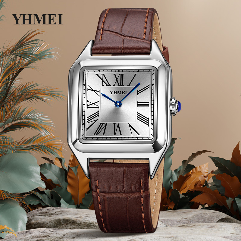 Fashion watch for girls retro small square watch simple waterproof business ladies quartz watch factory wholesale - Image 2