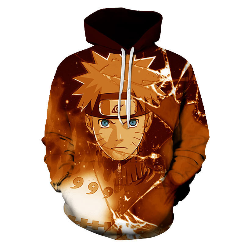 Naruto Digital 3D Printing Adult Hoodies Pullover Sweatshirt - Image 14