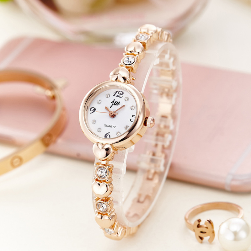 Fashion brand Korean style bracelet watch for women steel band thin strap student ladies electronic quartz fashion watch - Image 6