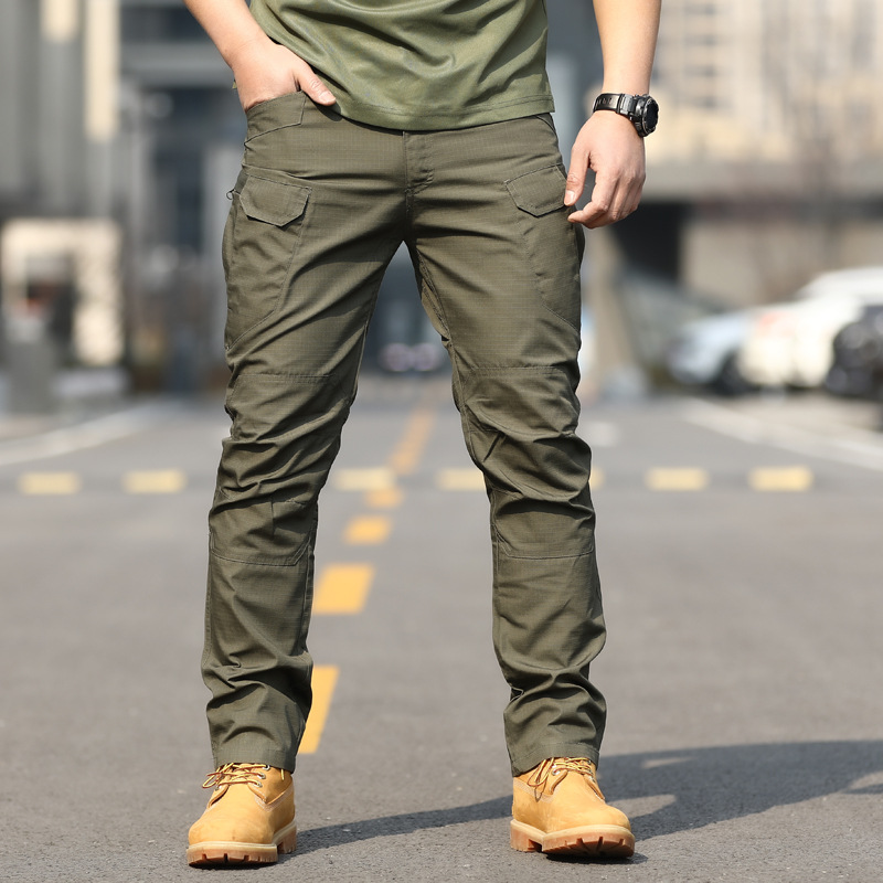 Spring and Autumn Archon X7 Tactical Trousers Men's Slim Camouflage Military Pants Outdoor Overalls Straight Training Pants - Image 4