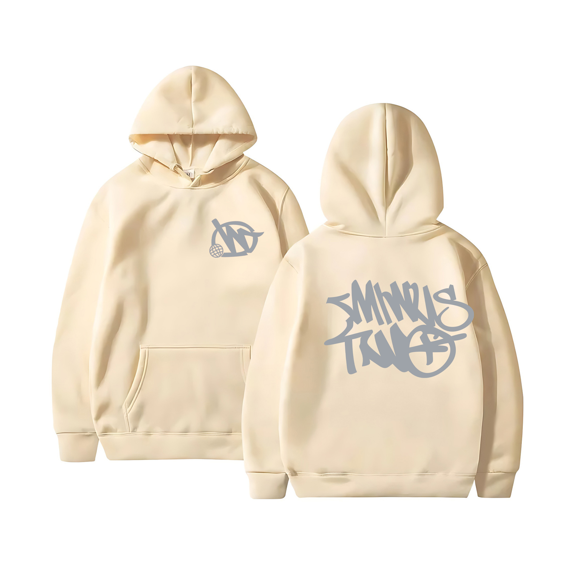 2023 Autumn and Winter Men's Printed Jacket Men's Hoodie Fashionable Sweater Student Youth All-match Warm Sweater - Image 7