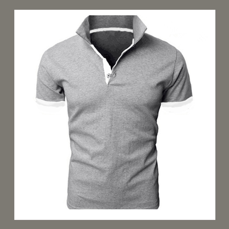 New listing summer t-shirt Paul men's short-sleeved top popular fashion polo shirt - Image 13