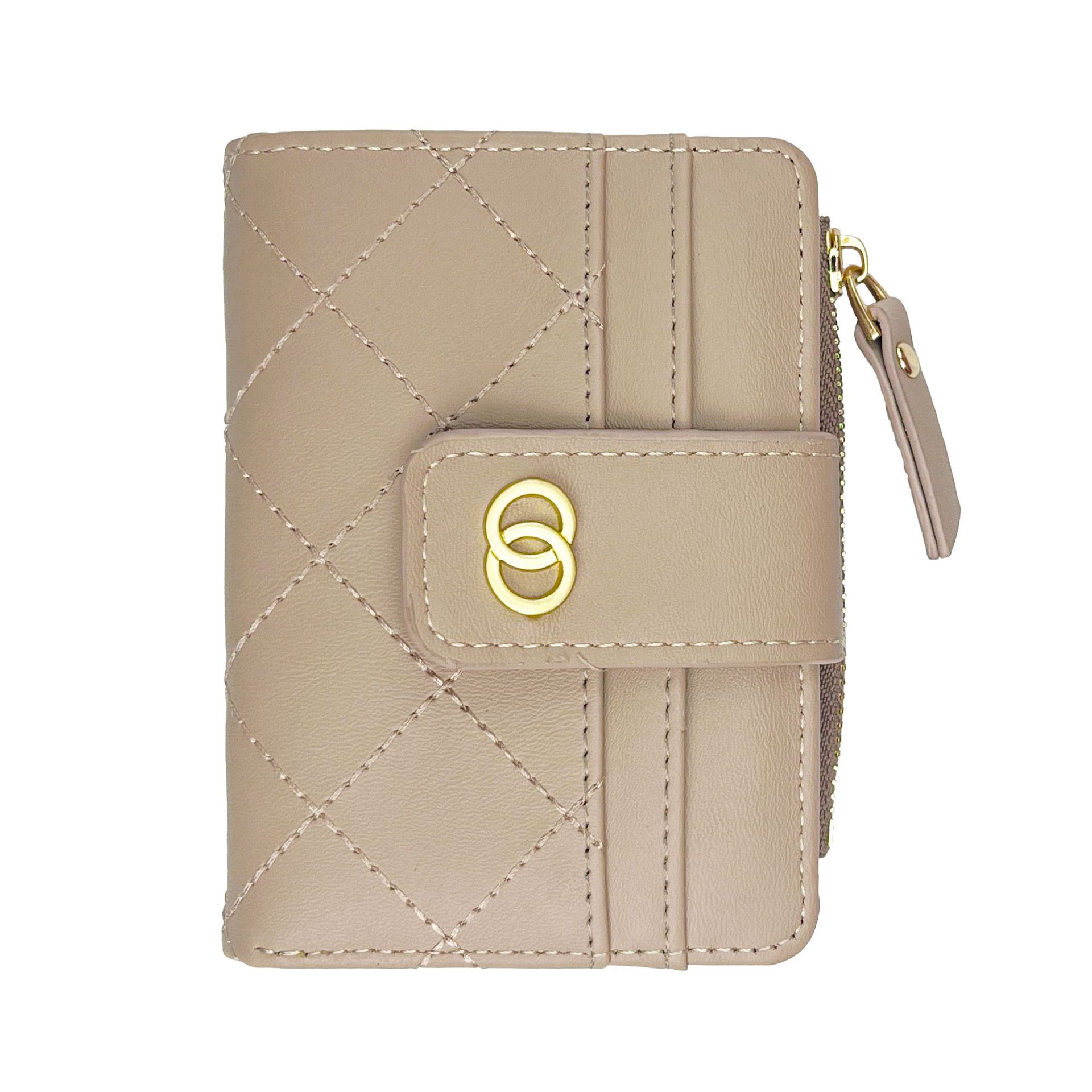 The new Korean version of the women's wallet multi-card short section compact coin purse versatile trendy card wallet wallet spot wholesale - Image 3