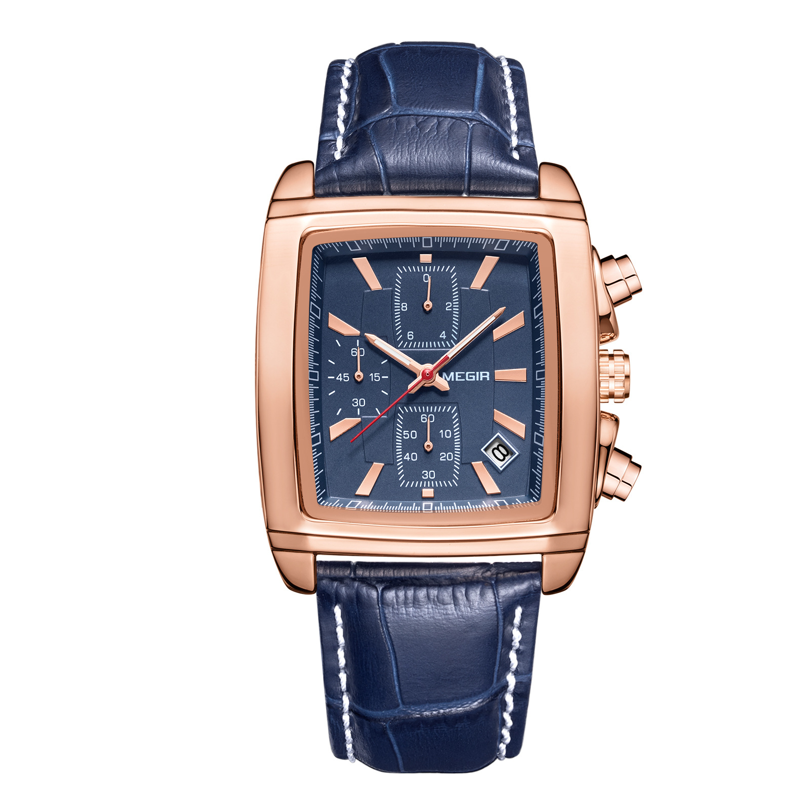 MEGIR Men's Watch Wholesale Cross-border Explosive Fashion Luminous Waterproof Real Eye Multifunctional Sports Quartz Watch - Image 4
