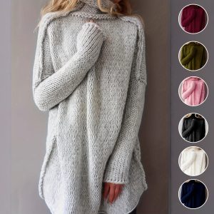 2026 Hot Selling European and American Bestseller Amazon New Arrival Turtleneck Sweater Three-Needle Craftsmanship Long Sleeve In Stock