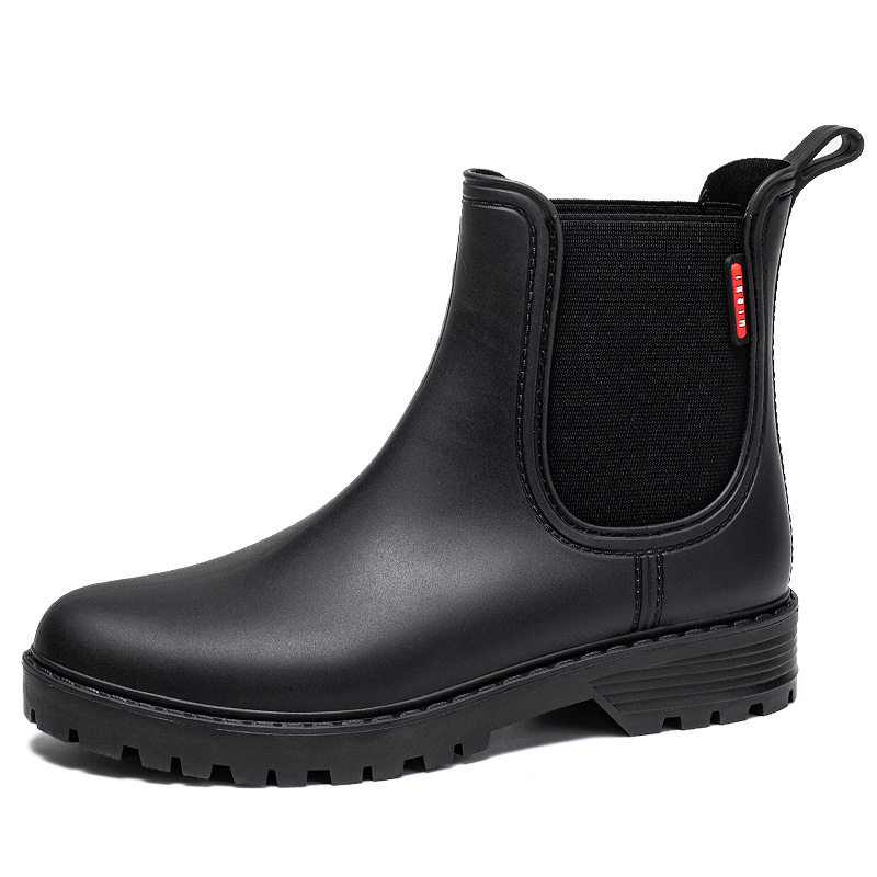 Cross-border rain boots women's waterproof rain boots women's outdoor new water shoes Japanese waterproof wear-resistant water shoes thick-soled rubber shoes women - Image 11