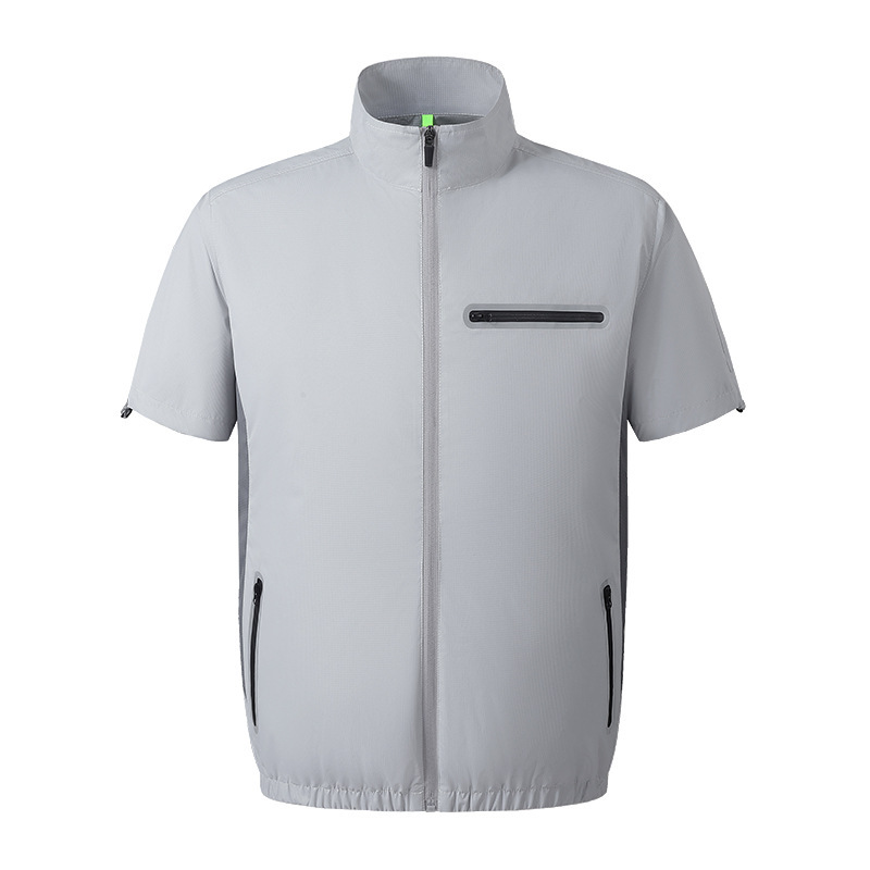 Fan suits for summer, multiple air conditioning suits, high-tech large fans for cooling, camouflage construction site fishing vests for men, cross-border supply - Image 31