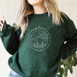 Cross-border foreign trade US version loose sweatshirt comfortable simple design women's printed new round neck sweatshirt