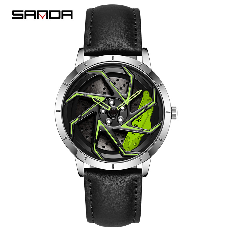 Sanda new 1088 mesh strap youth personality fashion trend waterproof student male quartz watch factory wholesale - Image 13