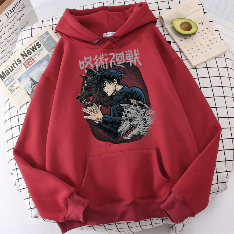 Men's Hoodies Japanese Anime Jujutsu Kaisen Hoodie Yuji Itad - Image 14