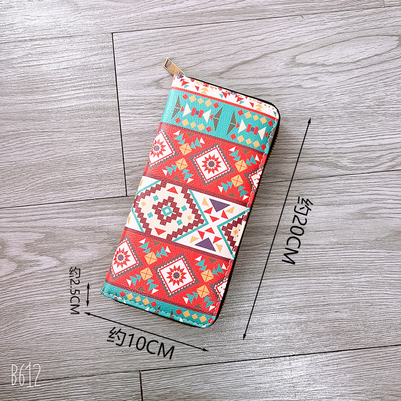 2025 New Style Ethnic Style Women's Wallet Retro Clutch Bag Exquisite Single-Latch Practical Handbag for Women - Image 4