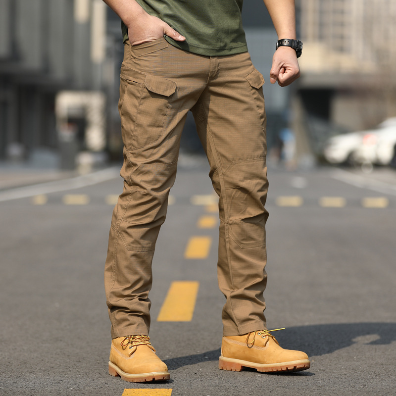 Spring and Autumn Archon X7 Tactical Trousers Men's Slim Camouflage Military Pants Outdoor Overalls Straight Training Pants - Image 3