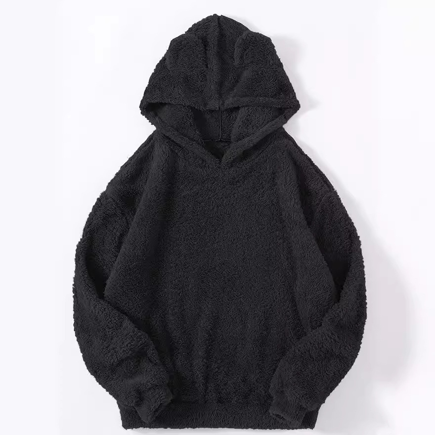 Amazon EBAY 2025 European and American cross-border autumn and winter new style plush rabbit ear hooded sweater sweater sweatshirt - Image 3