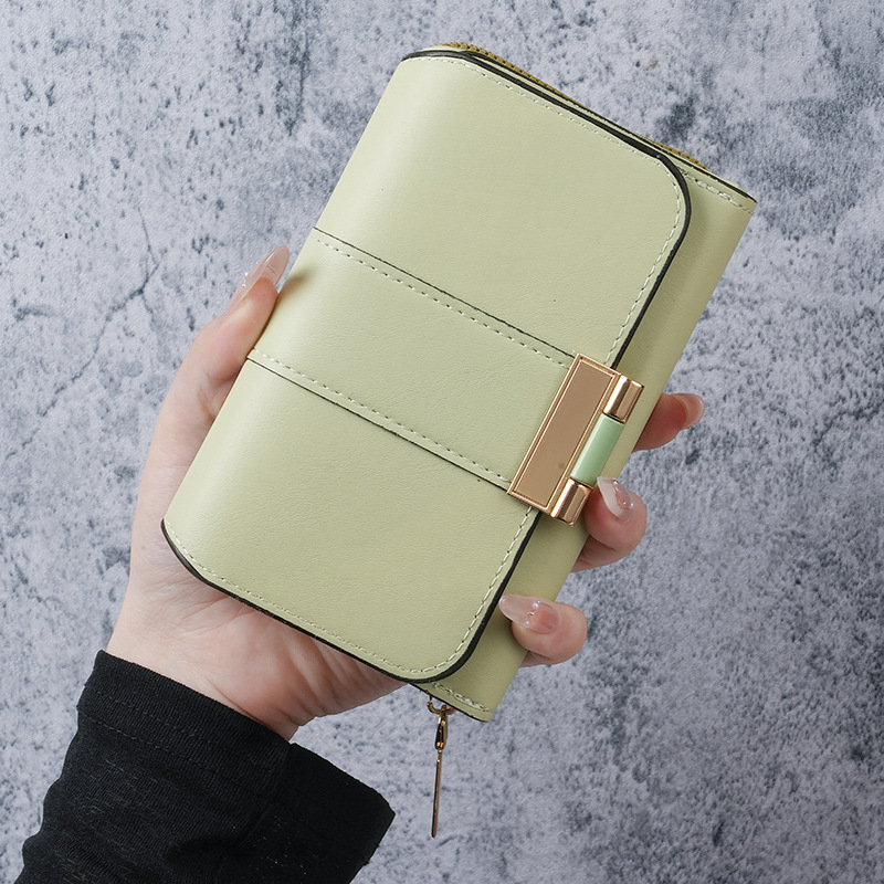 Fashion new cross-border women's wallets with multiple card slots and large capacity wallets, retro multi-function coin purses, wholesale spot - Image 12