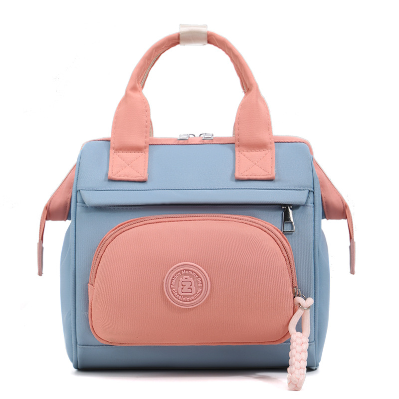 Mommy bag summer new portable small mother and baby bag can be shoulder-carried large capacity high-quality mommy bag - Image 9