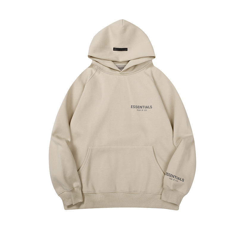 Foreign trade new autumn and winter FOG FEAR OF GOD double line ESS men and women small letter printing couple loose sweater - Image 10