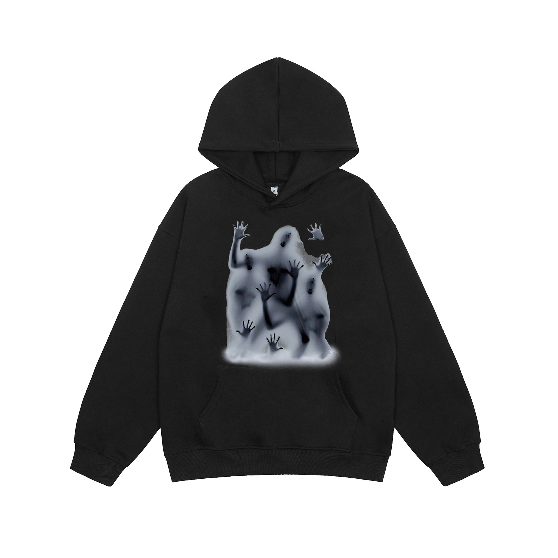 European and American street loose couple jacket men 2023 autumn cross-border foreign trade leisure trend ins hooded sweatshirt - Image 9