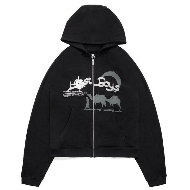 2022 AliExpress New Ladies Street Hoodie Skull Rhinestone Zipper Hooded Hoodie - Image 8