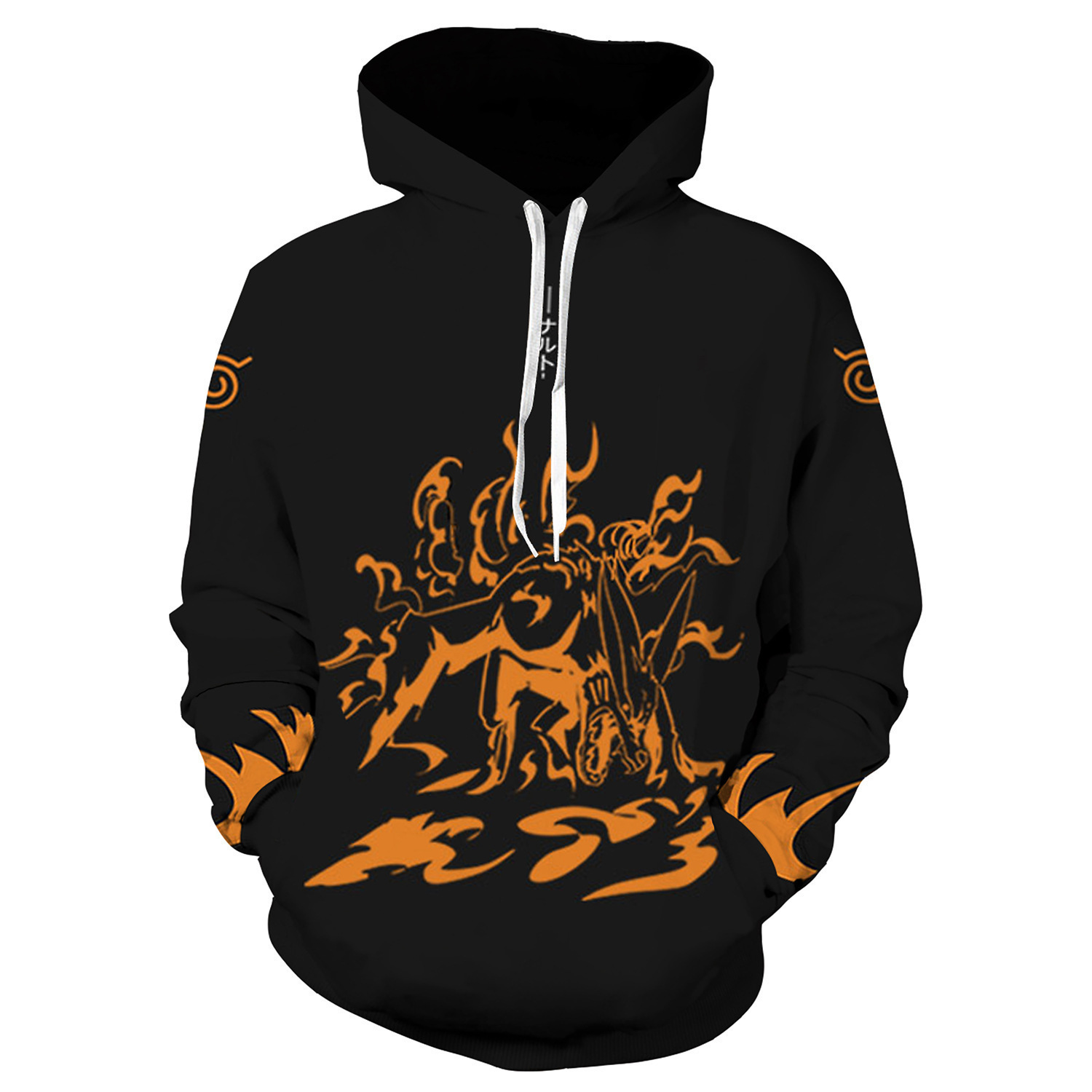 Naruto series anime character costume cosplay 3D printed floral sweatshirt for men and women hoodie hoodie men's sweatshirt - Image 9