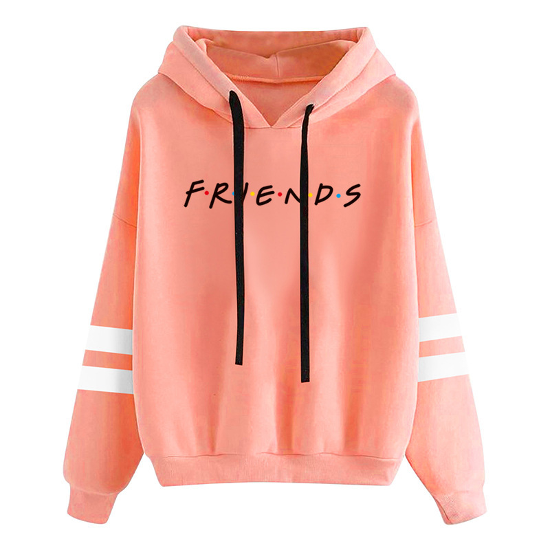 Amazon AliExpress wish foreign trade women's clothing autumn and winter new hooded sweatshirt printed plus velvet women's hot sale wholesale - Image 7