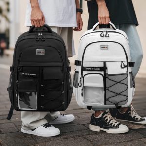 Casual, large-capacity, lightweight backpack for junior high school students, grades 6-9, popular online, drop shipping for elementary school children.
