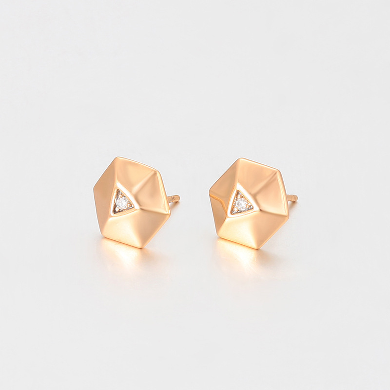 Xuping Fashionable Simple Retro Style Earrings Pendant Jewelry Set, Copper Alloy Geometric Polygon Jewelry Wholesale for Women - Image 5