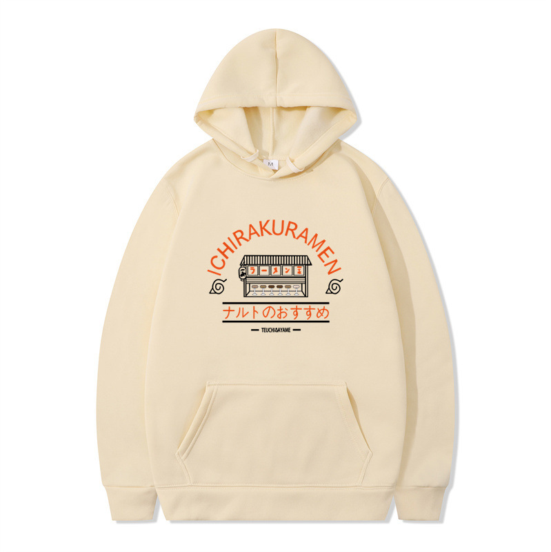Naruto anime series naruto whirlpool naruto ramen shop printed autumn and winter hooded sweatshirt for men and women - Image 7