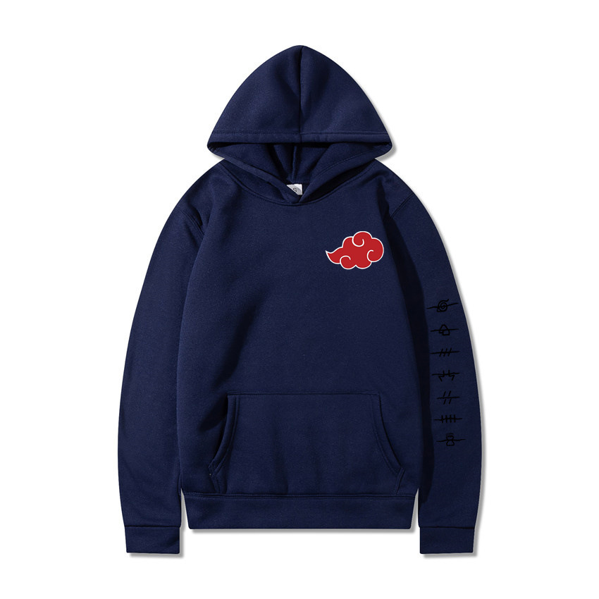 2021 European and American tide autumn and winter Japanese anime Naruto hooded sweater suit men and women couples - Image 17