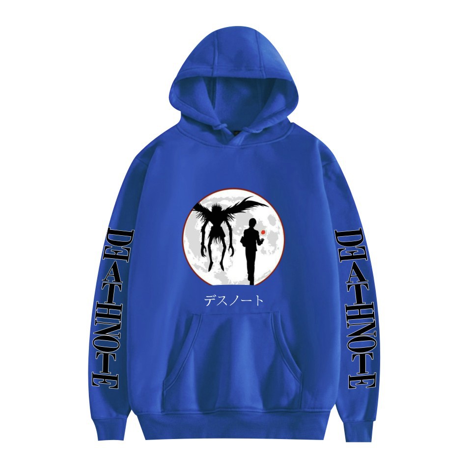 Death Note Hoodie Sweatshirt Pocket Velvet Loose Sweatshirt Winter fo man and women - Image 10